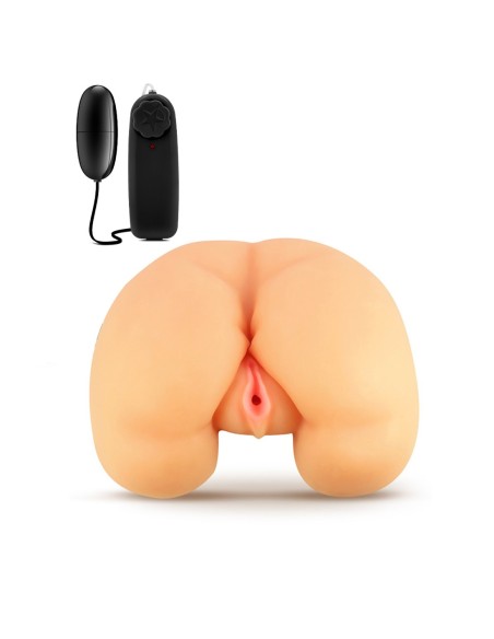 X5 CULO REALISTA VIBRADOR BEIGE