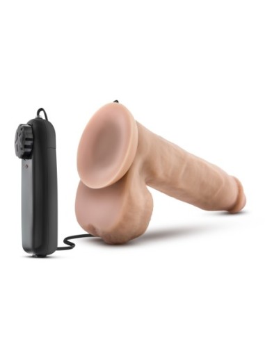 X5 PLUS POLLA VIBRADORA 8INCH VAINILLA