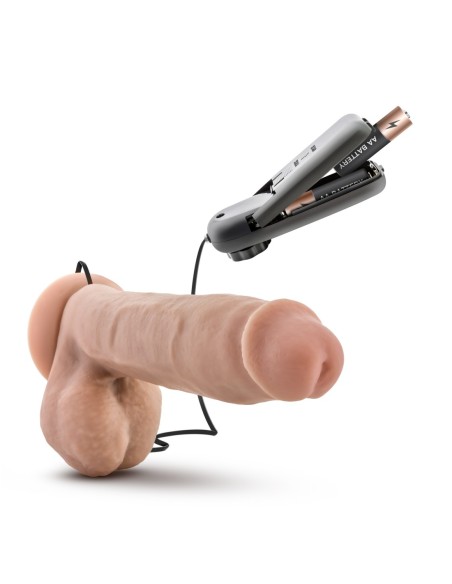 X5 PLUS POLLA VIBRADORA 8INCH VAINILLA