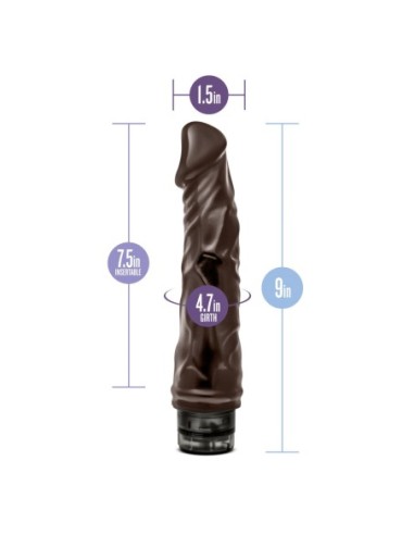 DR. VIBRADOR PIEL 6 CHOCOLATE