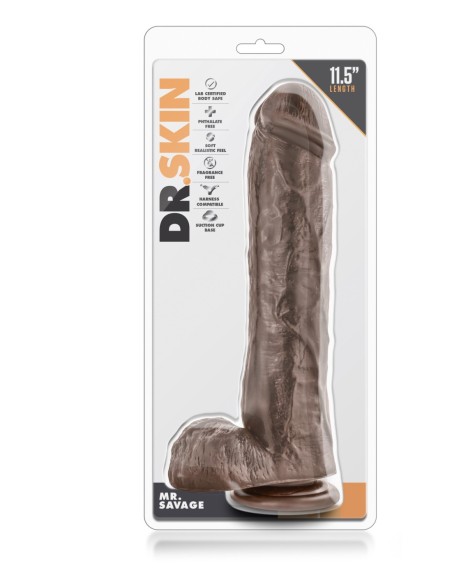 DR. PIEL SR. CONSOLADOR SALVAJE DE 11,5 PULGADAS