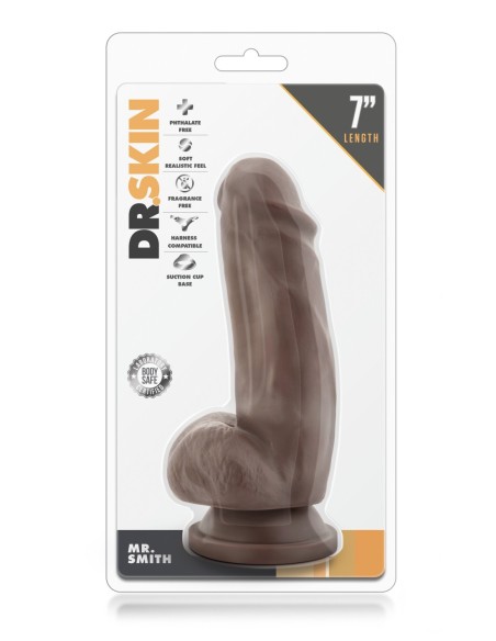 DR. PIEL SR. SMITH CONSOLADOR DE 7 PULGADAS DE CHOCOLATE