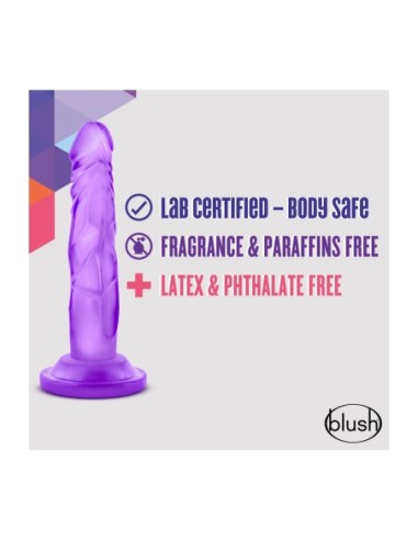 NATURALMENTE TUYO MINI POLLA DE 5 PULGADAS PÚRPURA