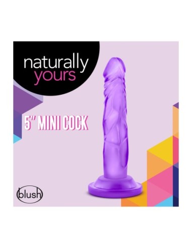 NATURALMENTE TUYO MINI DE 5 PULGADAS PÚRPURA