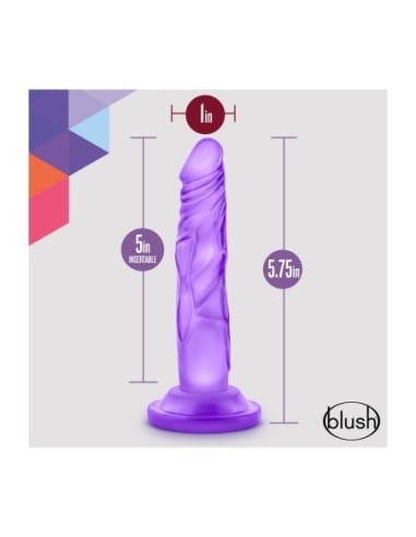 NATURALMENTE TUYO MINI DE 5 PULGADAS PÚRPURA