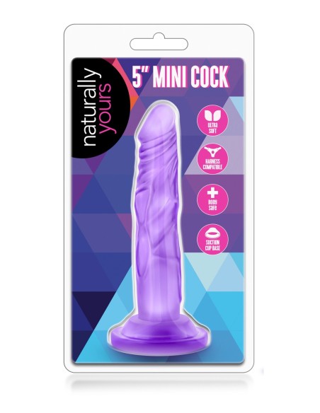 NATURALMENTE TUYO MINI DE 5 PULGADAS PÚRPURA