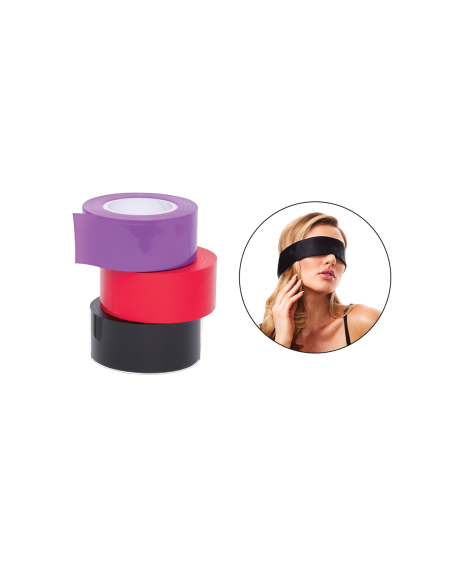 CINTA BONDAGE WHIPSMART DE 150 PIES CON VENDADA SEDOSA