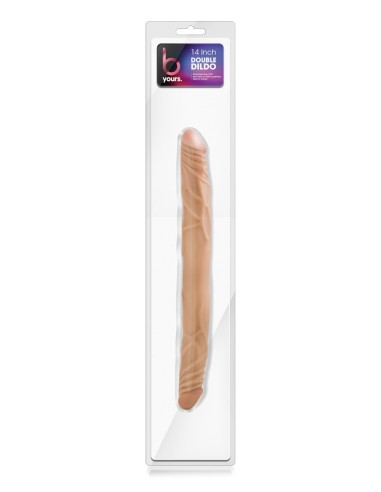 B YOURS 14INCH DOBLE DILDO LATINO