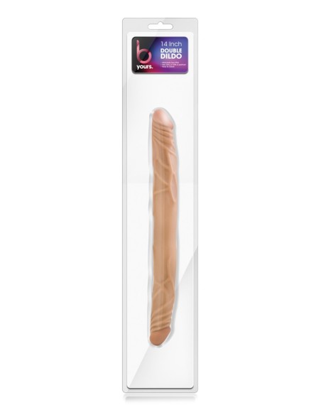 B YOURS 14INCH DOBLE DILDO LATINO