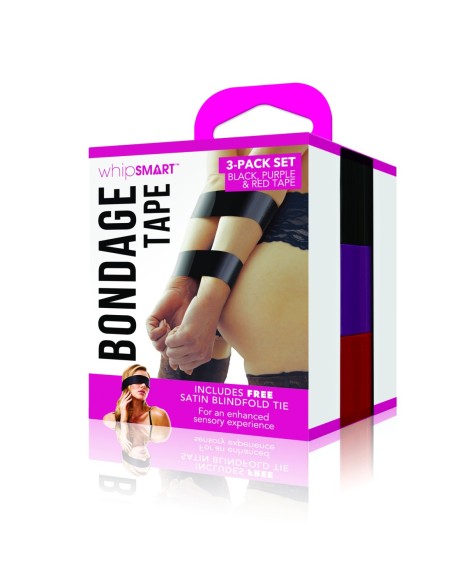 CINTA BONDAGE WHIPSMART DE 150 PIES CON VENDADA SEDOSA