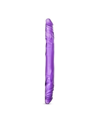 B YOURS 14INCH DOBLE DILDO MORADO