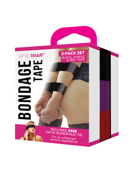 CINTA BONDAGE WHIPSMART DE 150 PIES CON VENDADA SEDOSA