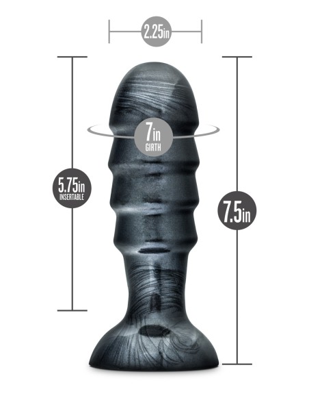 JET BRUISER CARBONO METALIZADO NEGRO