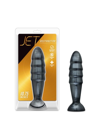JET DESTRUCTOR CARBONO NEGRO METALIZADO