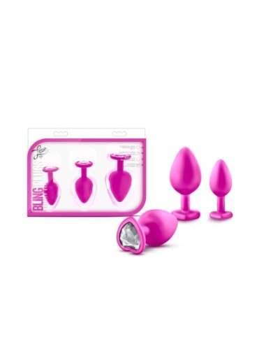 KIT DE ENTRENAMIENTO LUXE BLING PLUGS ROSA
