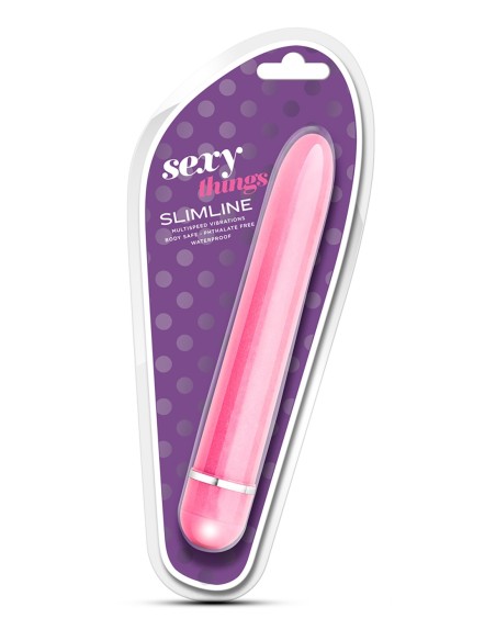 SEXY THINGS SLIMLINE VIBRADOR ROSA