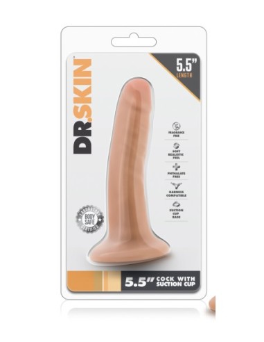 DR. PIEL DE 5.5 PULGADAS CON VENTOSA