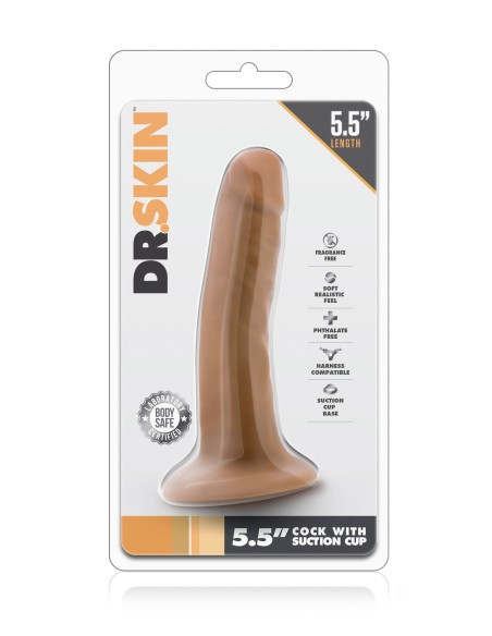 DR. PIEL DE 5.5 PULGADAS CON VENTOSA