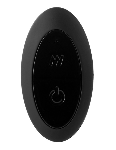 ENCHUFE CURVO VIBRADOR REMOTO GLAMOUR GLASS