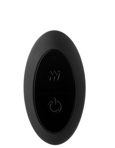 ENCHUFE CURVO VIBRADOR REMOTO GLAMOUR GLASS