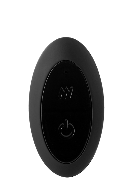 ENCHUFE CURVO VIBRADOR REMOTO GLAMOUR GLASS