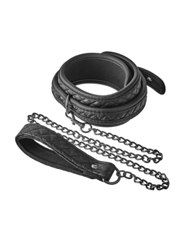 CORREA BLAZE COLLAR DIAMOND NEGRO