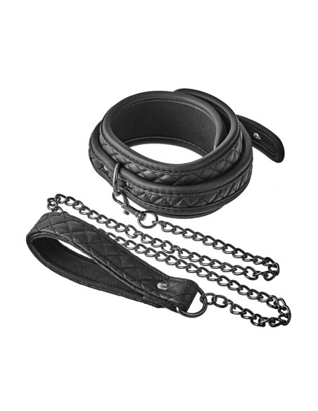 CORREA BLAZE COLLAR DIAMOND NEGRO