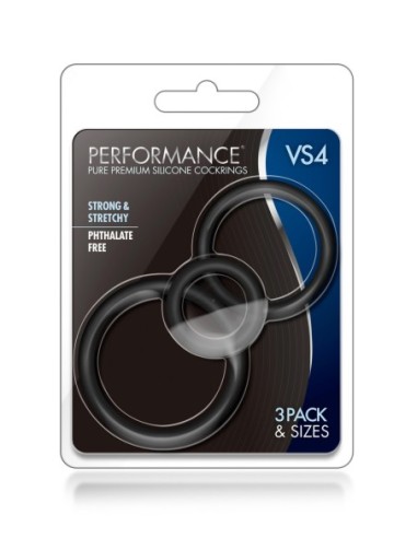 JUEGO DE ANILLOS PARA EL PENE PERFORMANCE VS4...