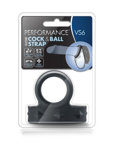 PERFORMANCE VS6 CORREA PARA POLLA Y BOLA NEGRO