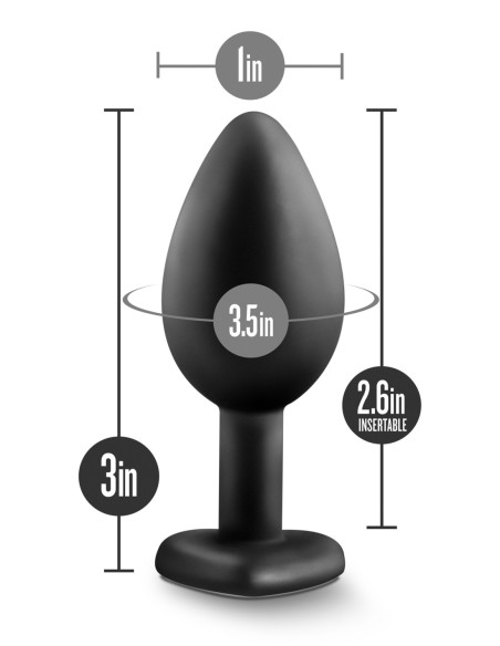 PLUG TEMPTASIA BLING PEQUEÑO NEGRO