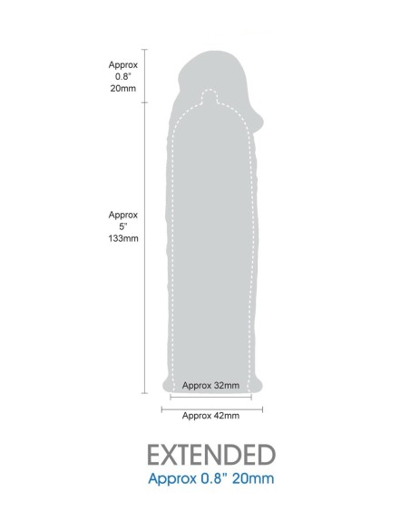 MANGA EXTENSORA DE LONGITUD 6 PULGADAS NEGRA