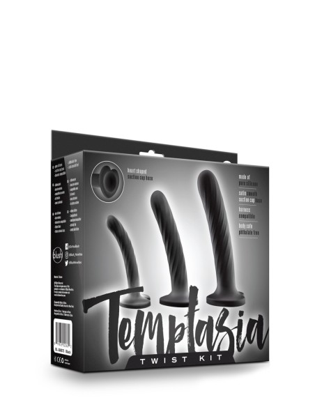 TEMPTASIA TWIST KIT JUEGO DE TRES NEGRO