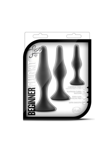 KIT DE ENCHUFE PARA PRINCIPIANTES DE LUJO, NEGRO