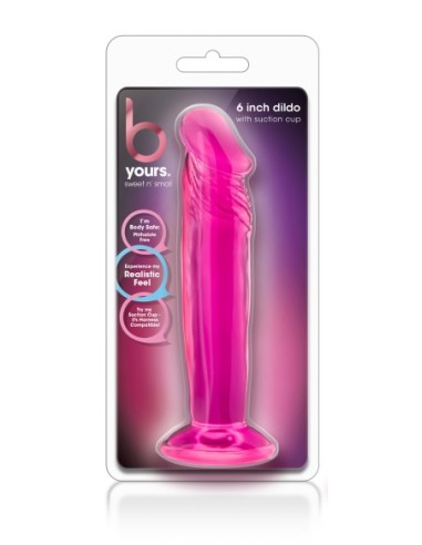 B YOURS SWEET N SMALL 6INCH DILDO ROSA