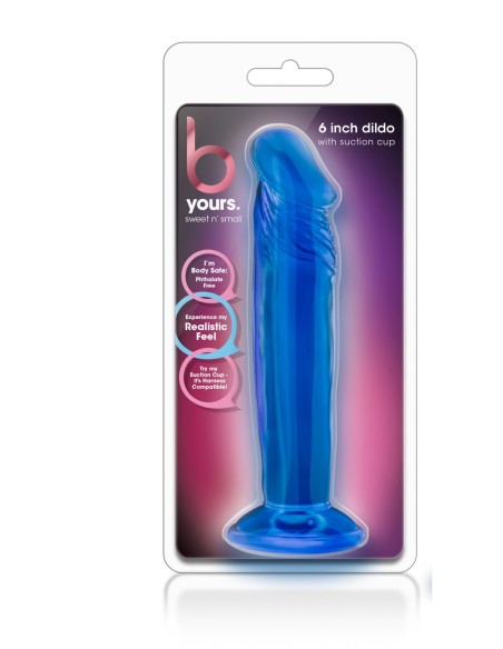 B YOURS SWEET N SMALL DILDO 6INCH AZUL