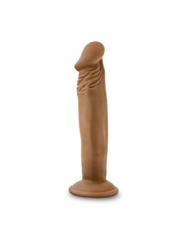 DR. PIEL DR. DILDO PEQUEÑO DE 6 PULGADAS MOCHA