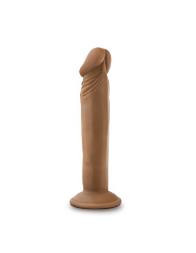 DR. PIEL DR. DILDO PEQUEÑO DE 6 PULGADAS MOCHA