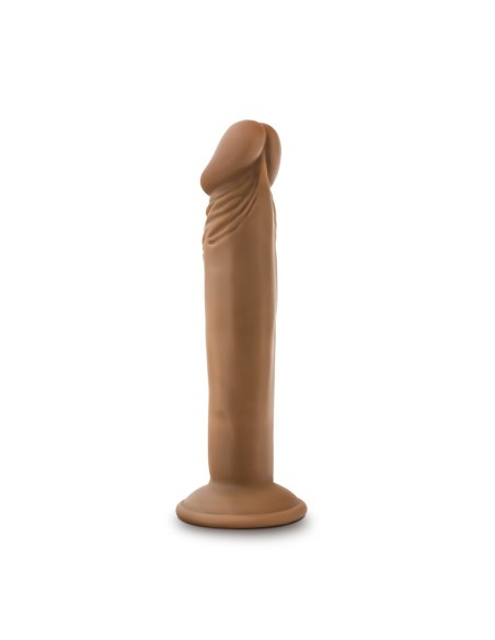 DR. PIEL DR. DILDO PEQUEÑO DE 6 PULGADAS MOCHA