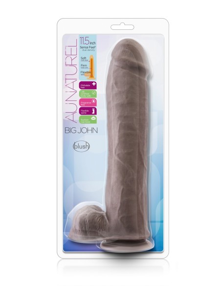 AU NATUREL BIG JOHN CONSOLADOR DE 11,5 PULGADAS