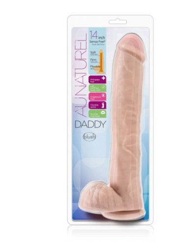 AU NATUREL DADDY 14 PULGADAS SENSA FEEL