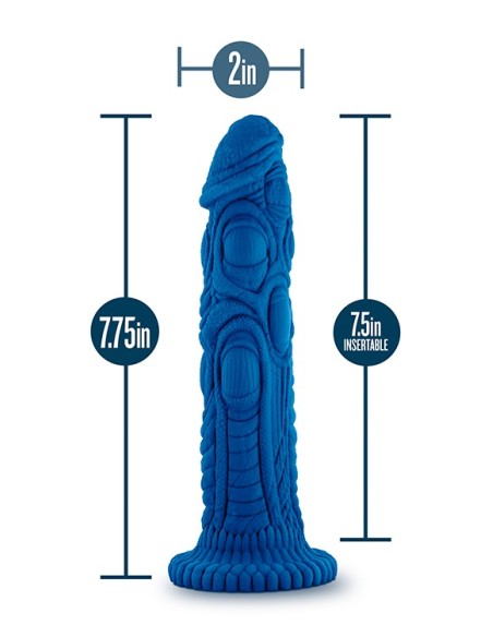 THE REALM DRAKEN LOCK EN DILDO AZUL