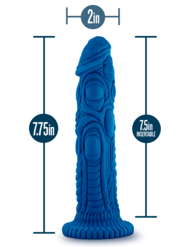 THE REALM DRAKEN LOCK EN DILDO AZUL