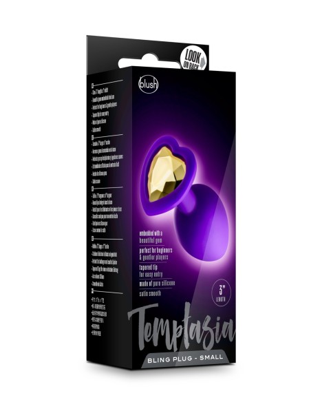 PLUG TEMPTASIA BLING PEQUEÑO MORADO