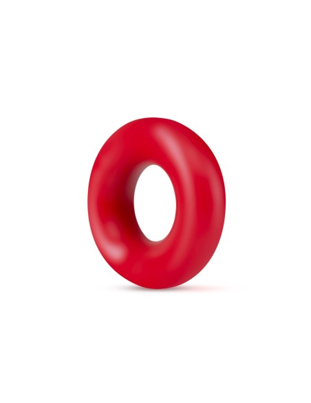 ANILLOS STAY HARD DONUT ROJO