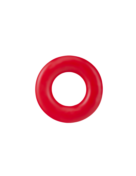 ANILLOS STAY HARD DONUT ROJO