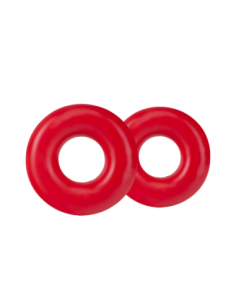 ANILLOS STAY HARD DONUT OVERSIZE ROJO 2