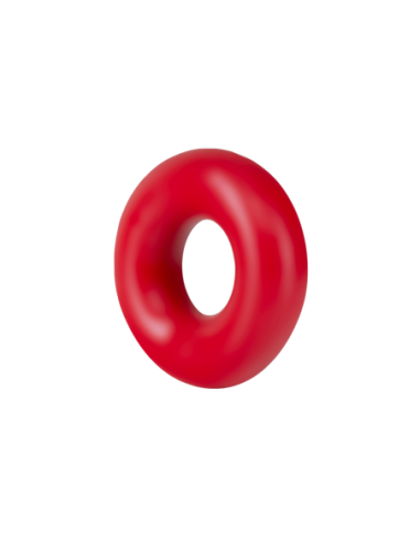 ANILLOS STAY HARD DONUT OVERSIZE ROJO