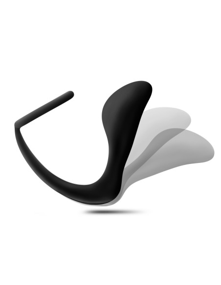 ANAL ADVENTURES PLATINUM ANILLO PARA EL PENE PLUG NEGRO