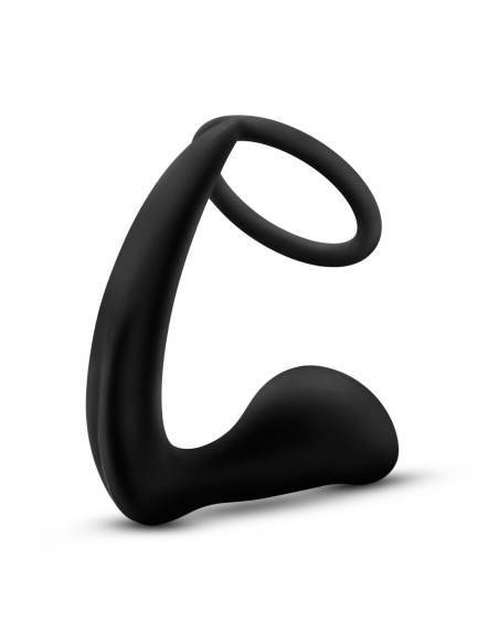 ANAL ADVENTURES PLATINUM ANILLO PARA EL PENE PLUG NEGRO