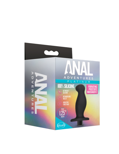 ANAL ADVENTURES MASAJEADOR DE PRÓSTATA PLATINO 02